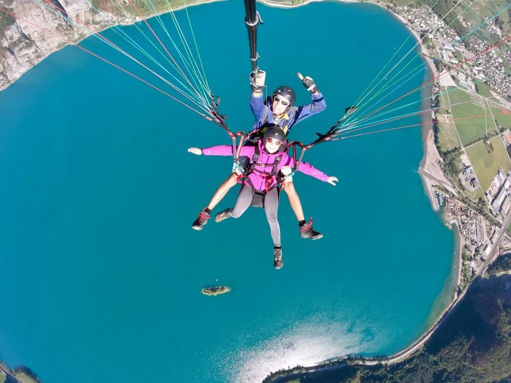 Tandemflug Flumserberg – Gleitschirm Startplatz